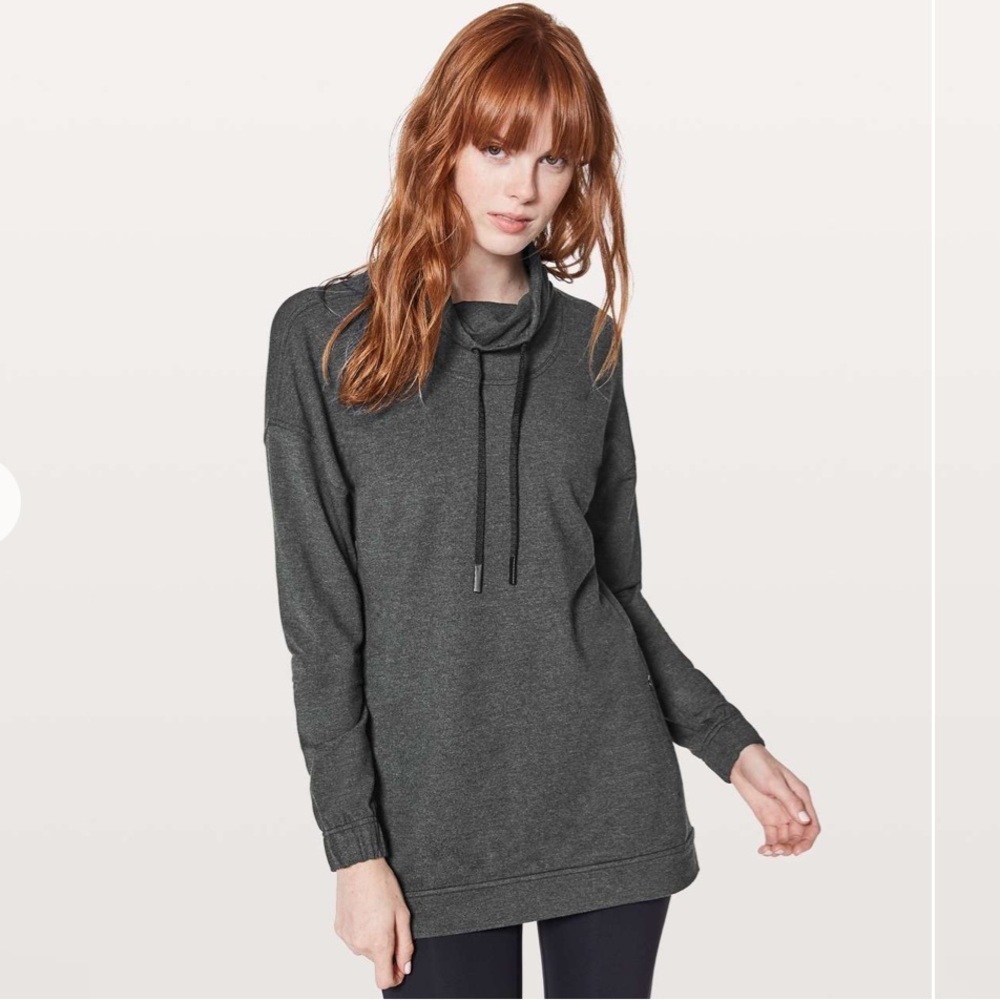 Lululemon Twisted & Tucked Long Sleeve Cowl Funnel Neck Sweatshirt Pullover